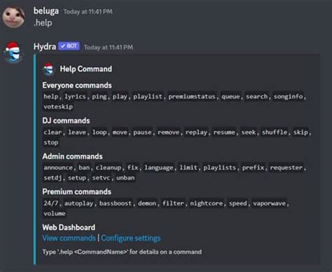 Hydra Commands Tutorial