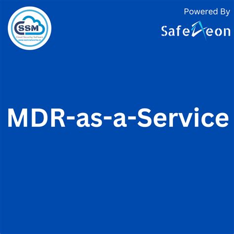 MDR as a Service Solution MDR as a Service Solution