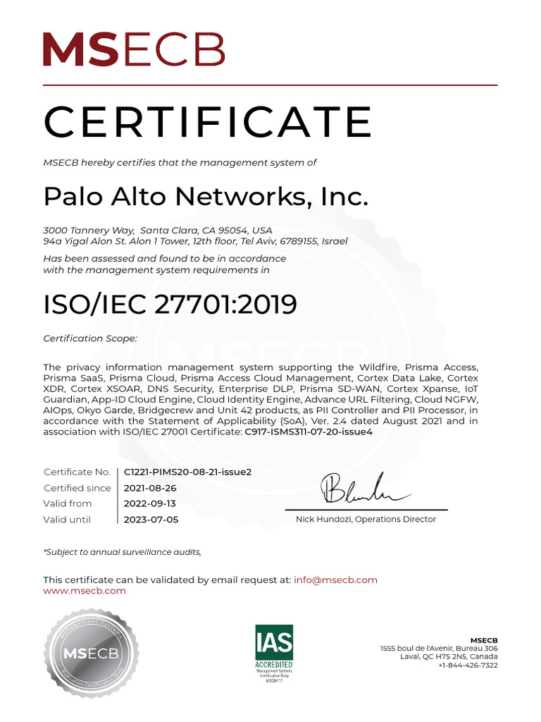 Palo Alto Networks Earnings Report